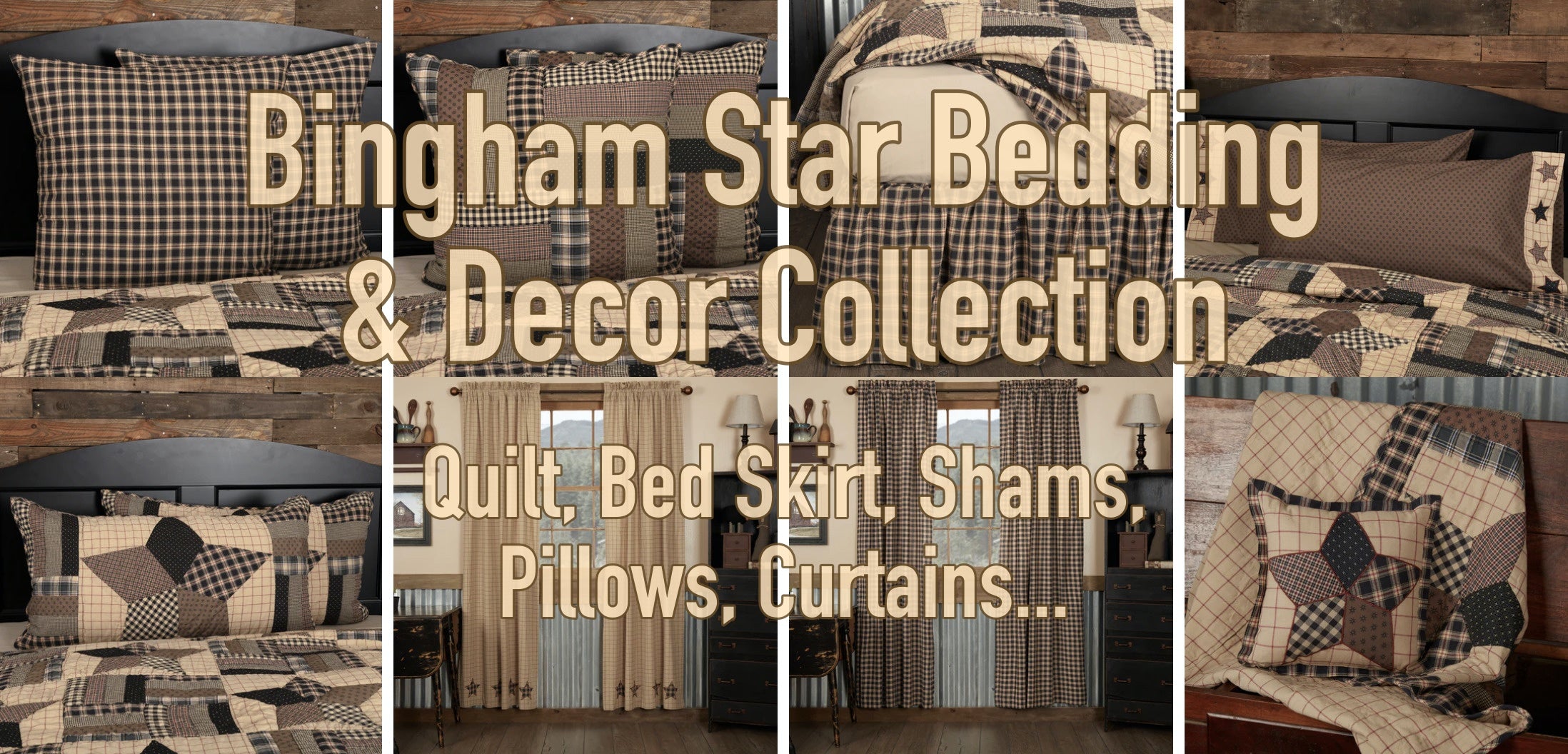 Bingham Star Bedding & Decor Collection