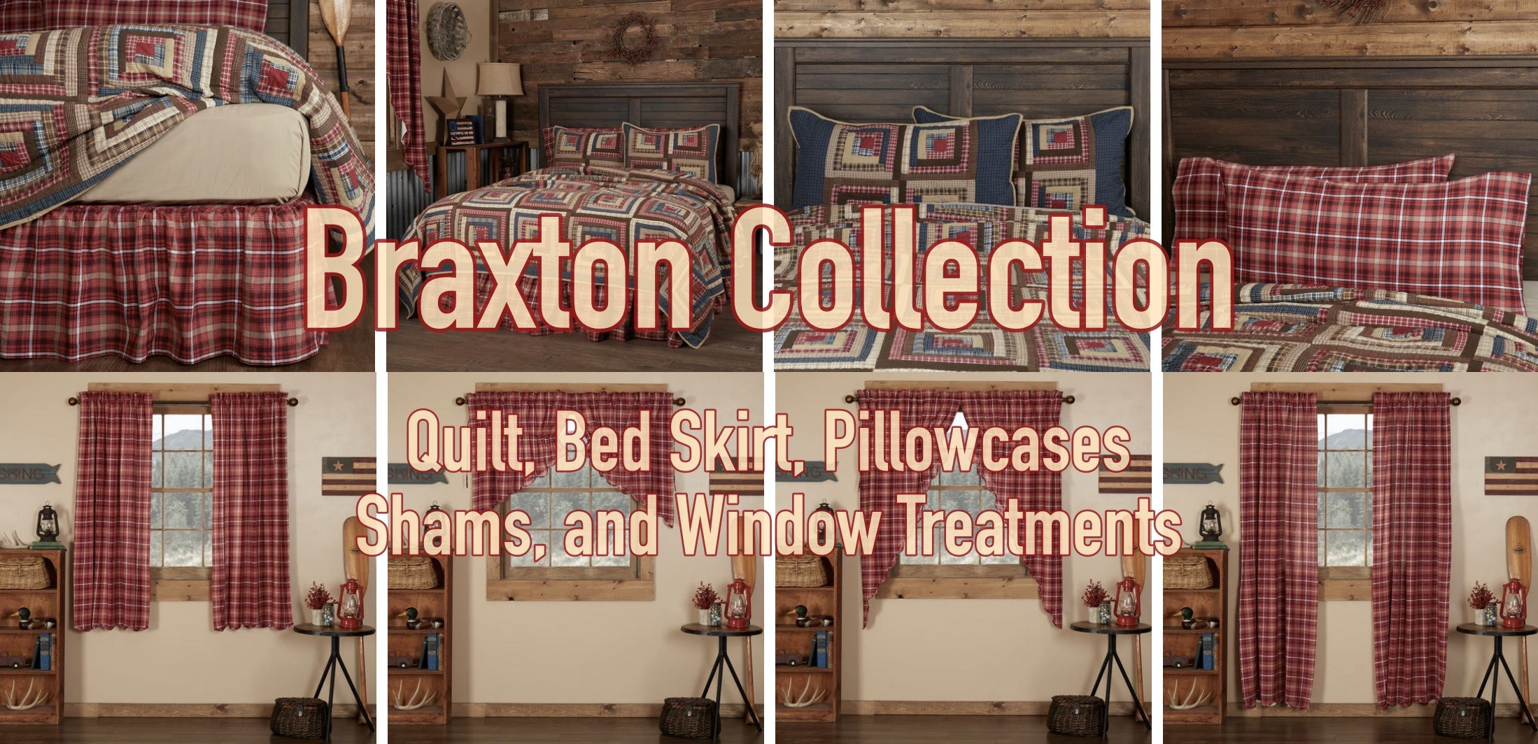 Braxton Bedding and Home Decor Collection