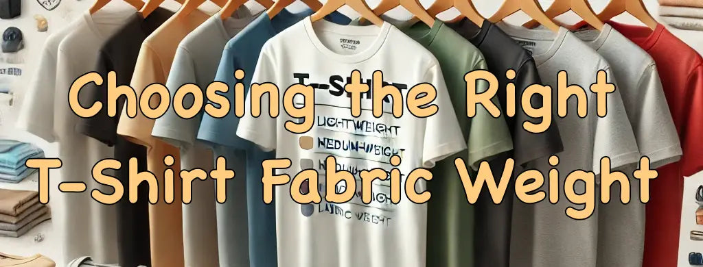 Choosing the Right T-Shirt Fabric Weight