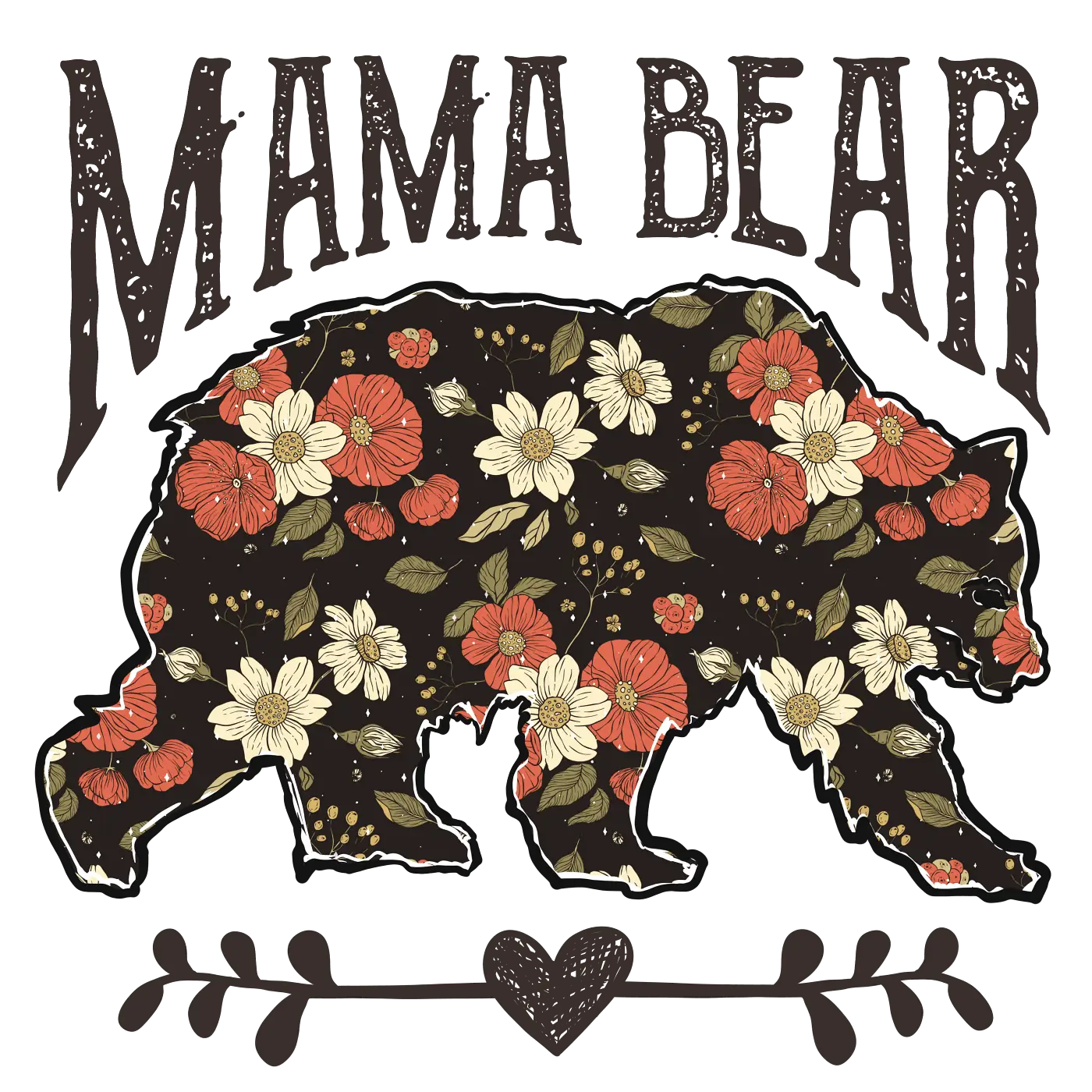 Mama Bear Floral Collection