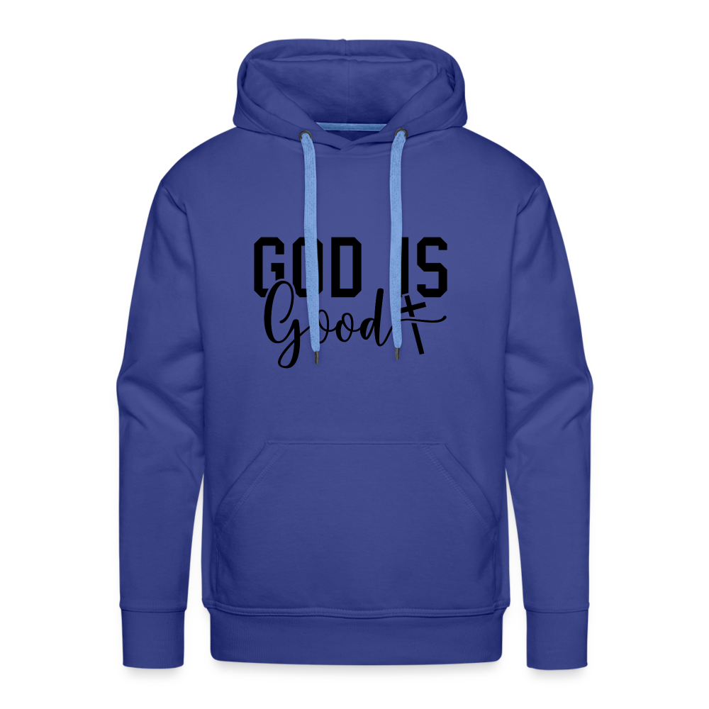 God is Good Men’s Premium Hoodie - royal blue