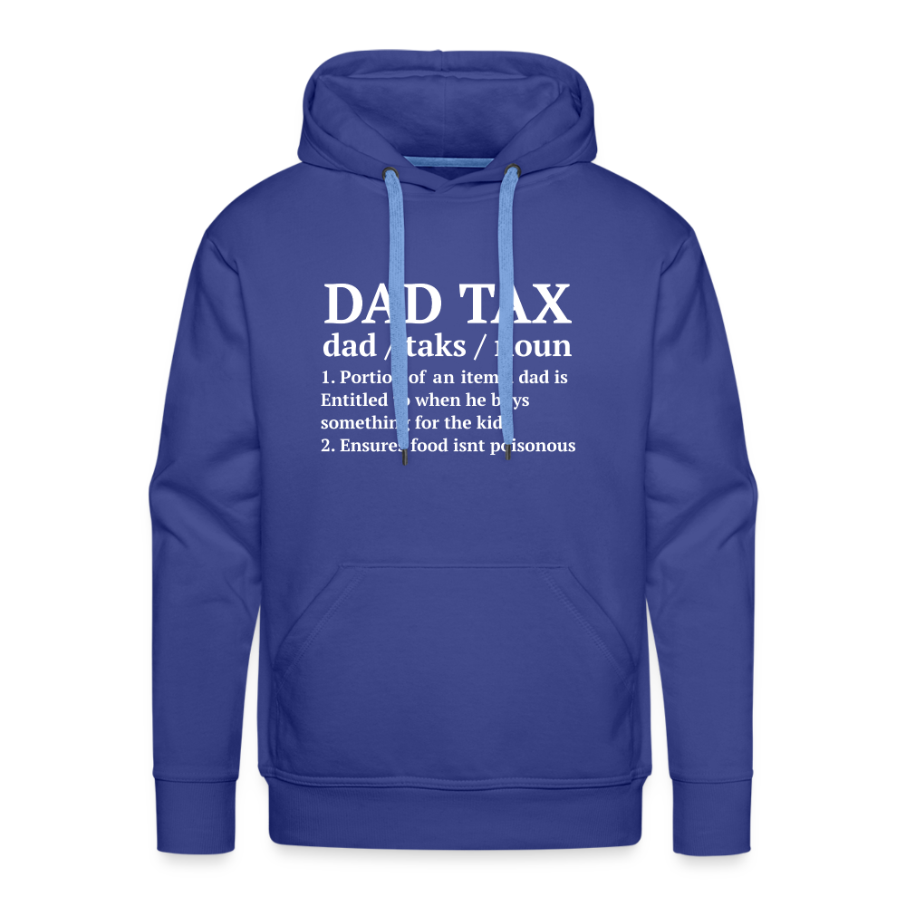 Definition of the Dad Tax Premium Hoodie - royal blue