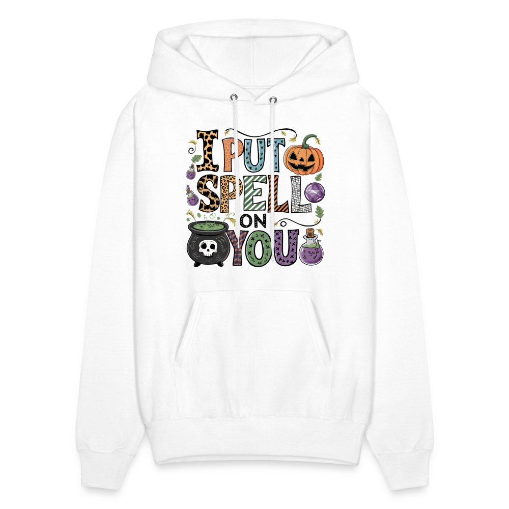 I Put Spell On You Hoodie (Halloween Witch) - white