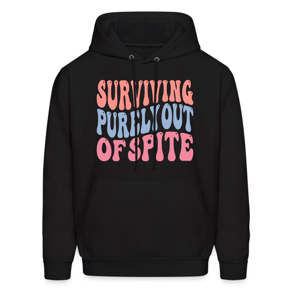 Surviving Purely Out Of Spite Hoodie - black