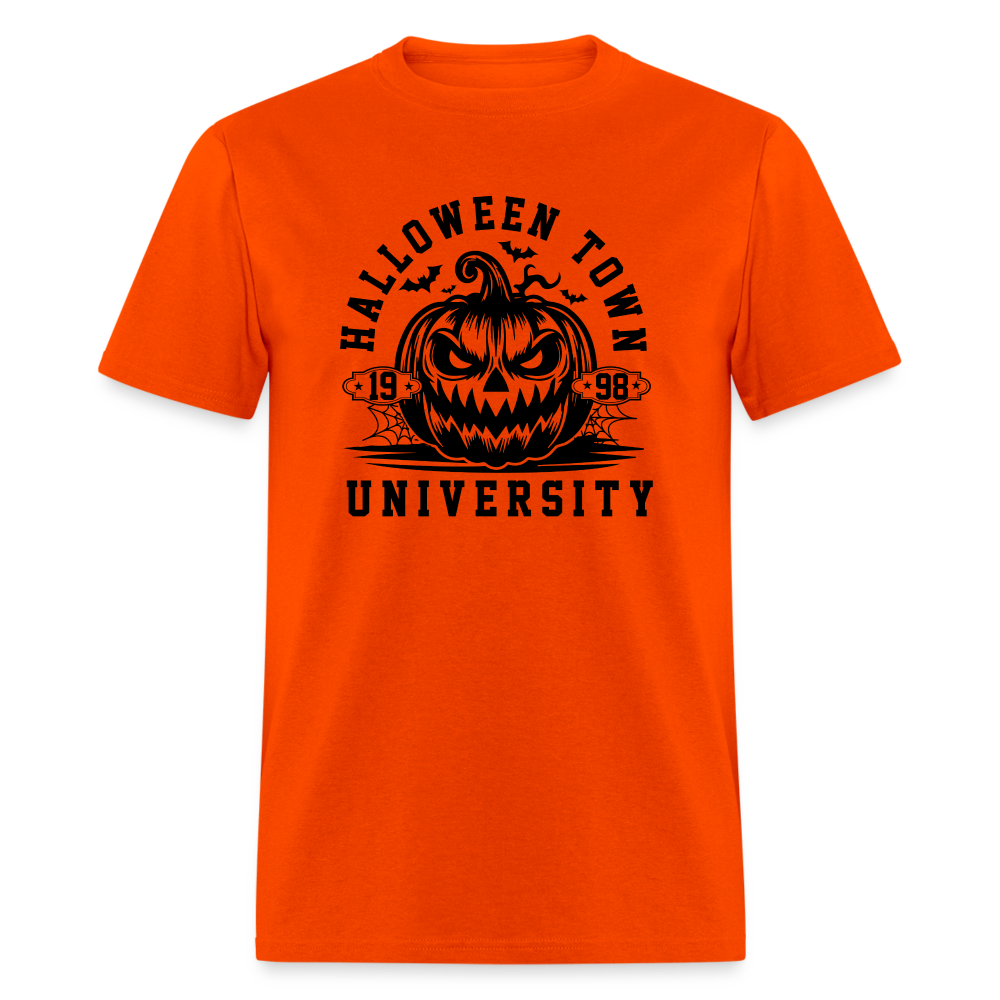 Halloween Town University T-Shirt (Halloween) - orange