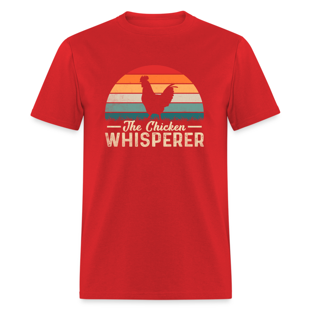 The Chicken Whisperer T-Shirt - red