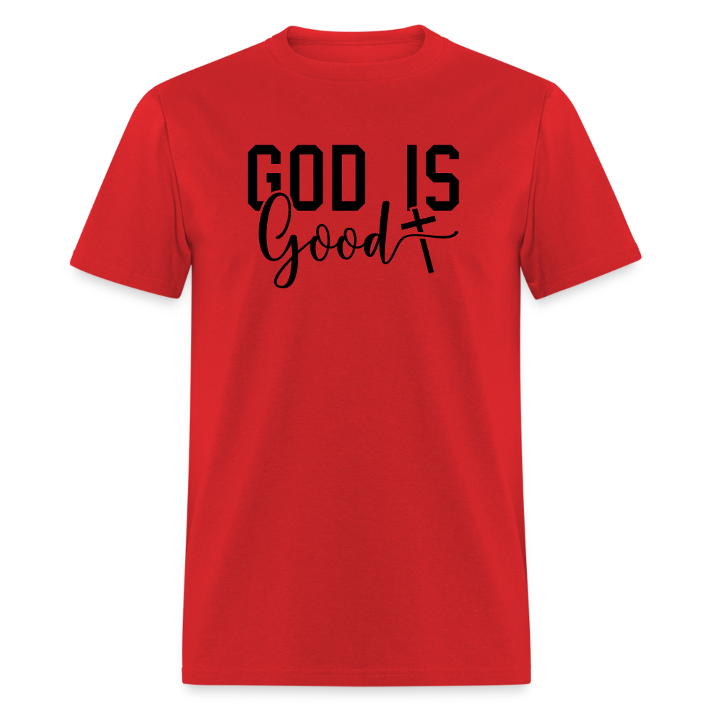 God is Good T-Shirt - red