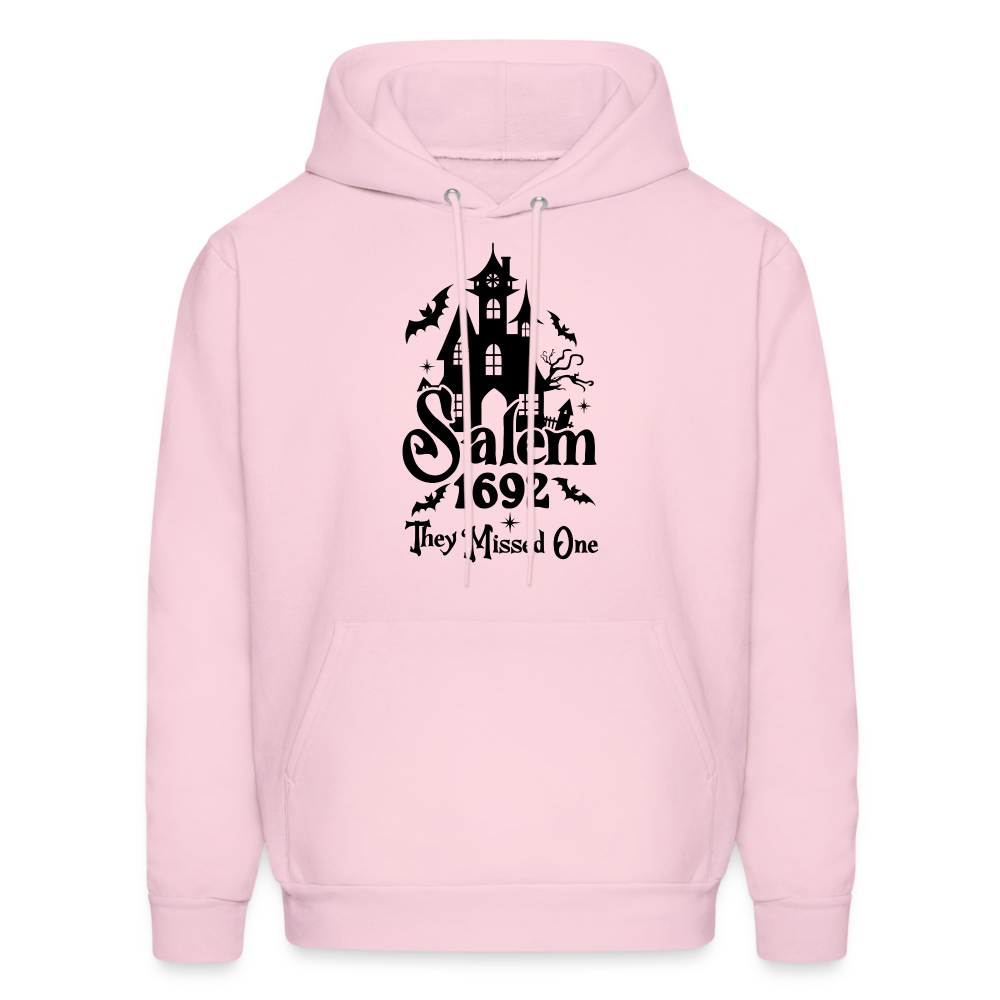 Salem 1692 - They Missed One Hoodie (Halloween Witch) - pale pink