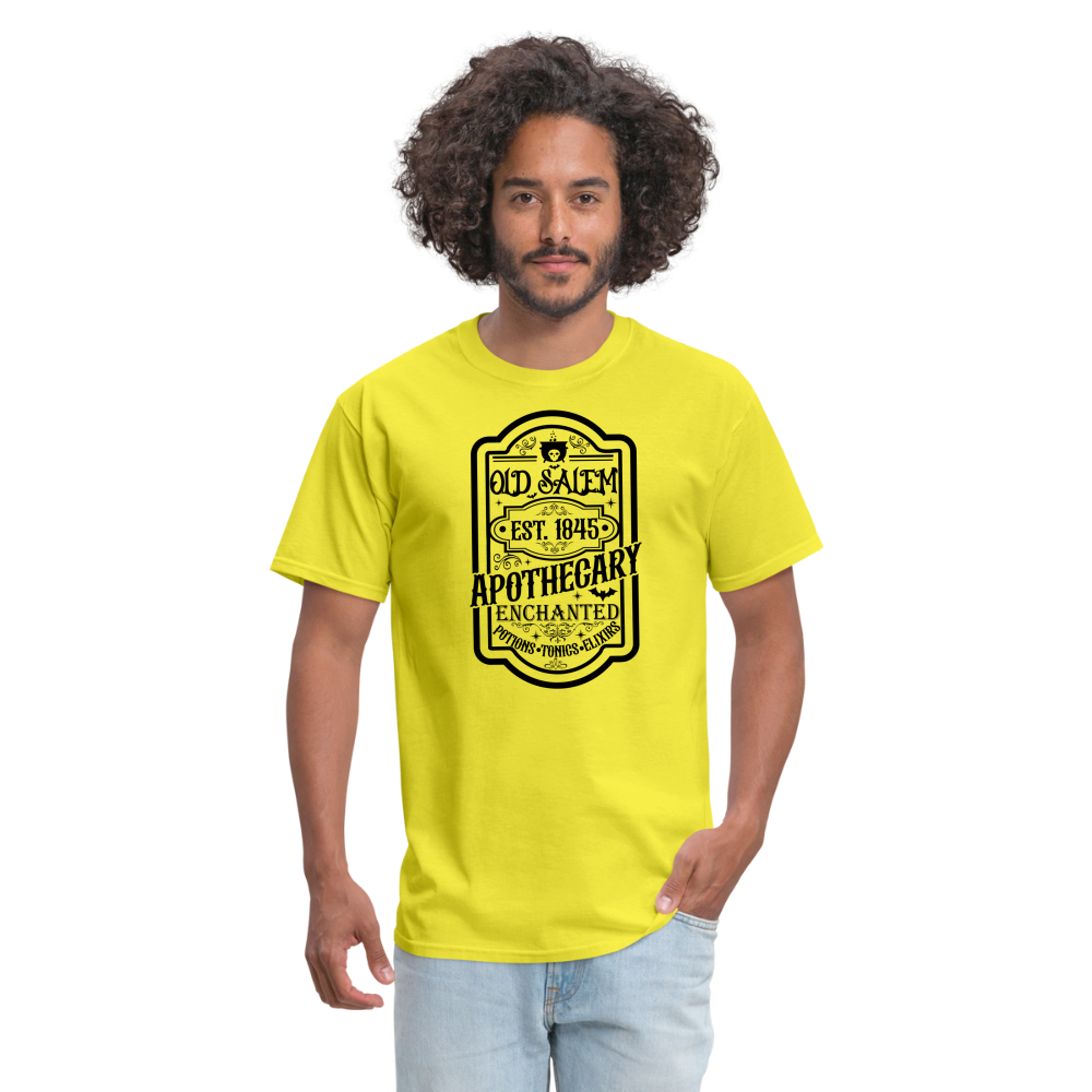 Old Salem Enchanted Apothecary T-Shirt (Halloween) - yellow