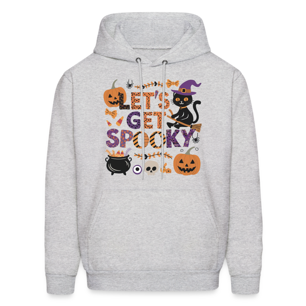 Let's Get Spooky Hoodie (Halloween Witch) - ash 