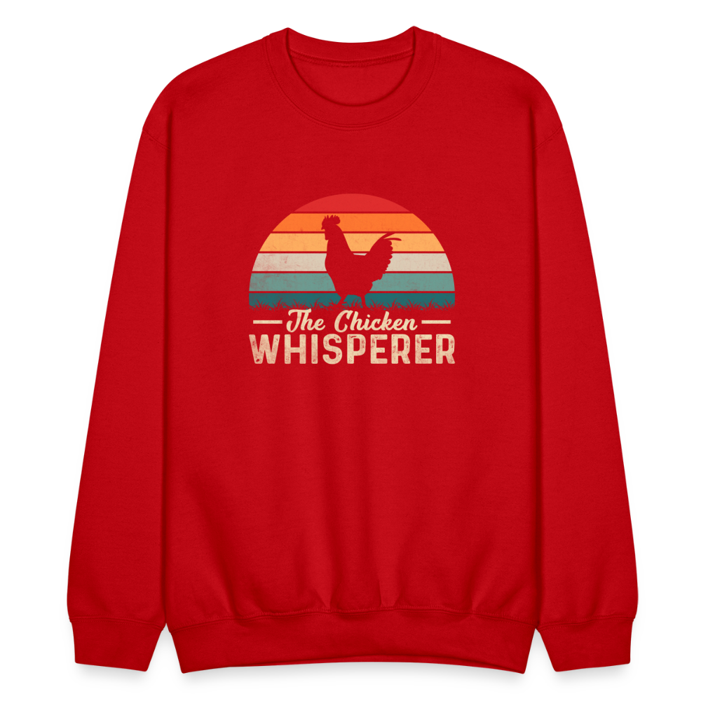 The Chicken Whisperer Sweatshirt - red