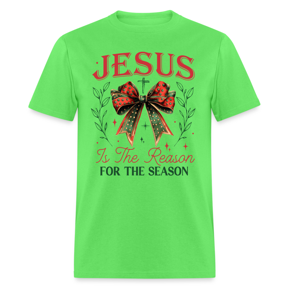 Jesus Is The Reason For The Season T-Shirt - kiwi