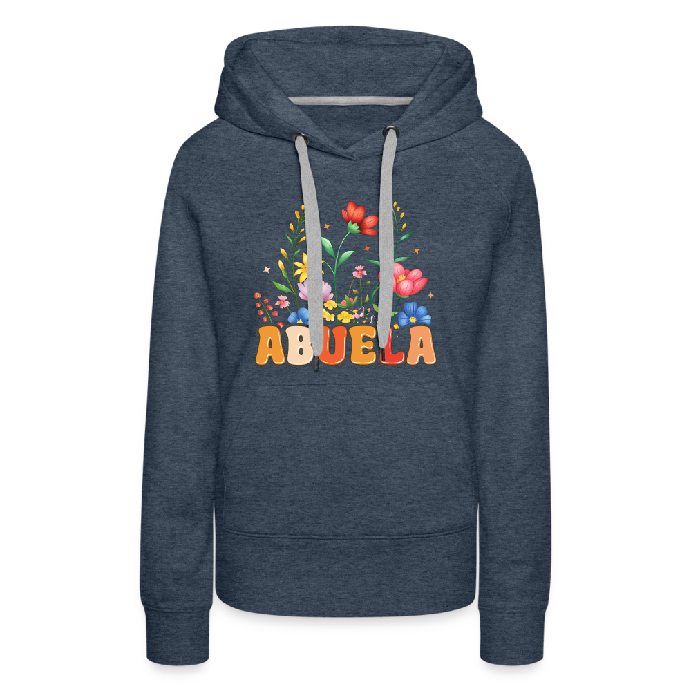 Abuela Women’s Premium Hoodie - heather denim