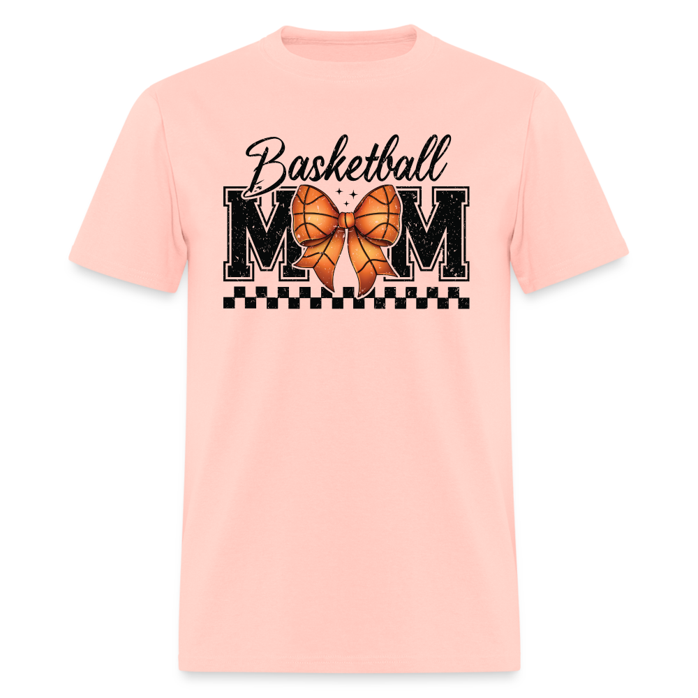 Basketball Mom T-Shirt - blush pink 