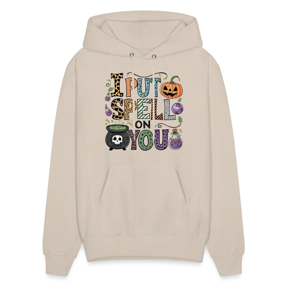 I Put Spell On You Hoodie (Halloween Witch) - Sand