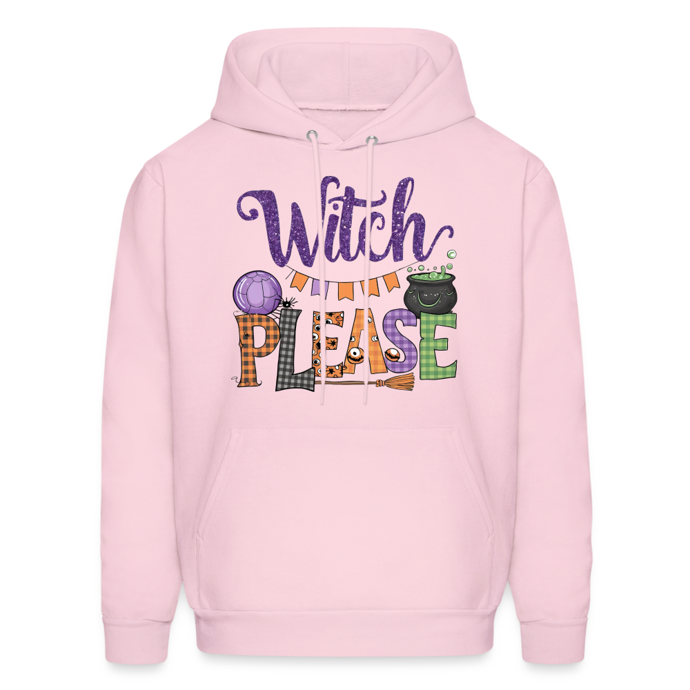 Witch Please Hoodie (Halloween Witch) - pale pink