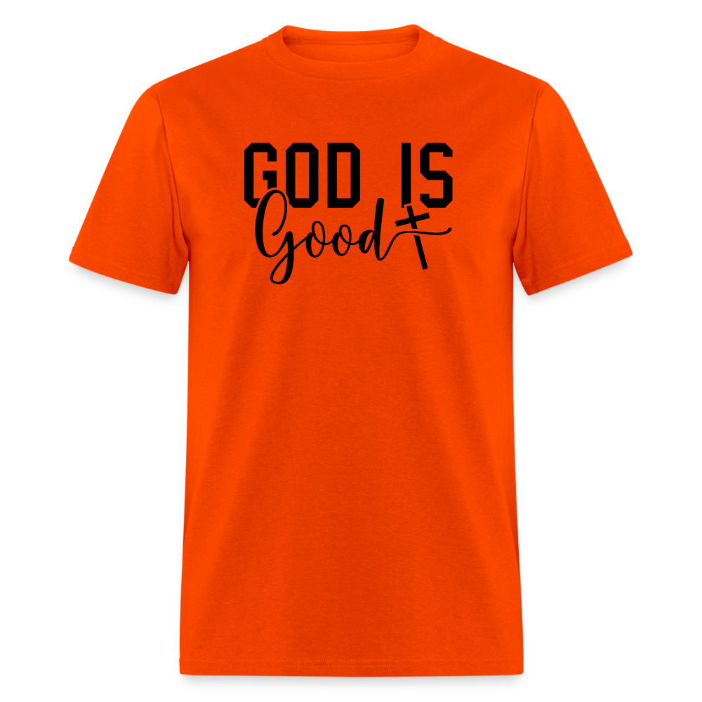 God is Good T-Shirt - orange