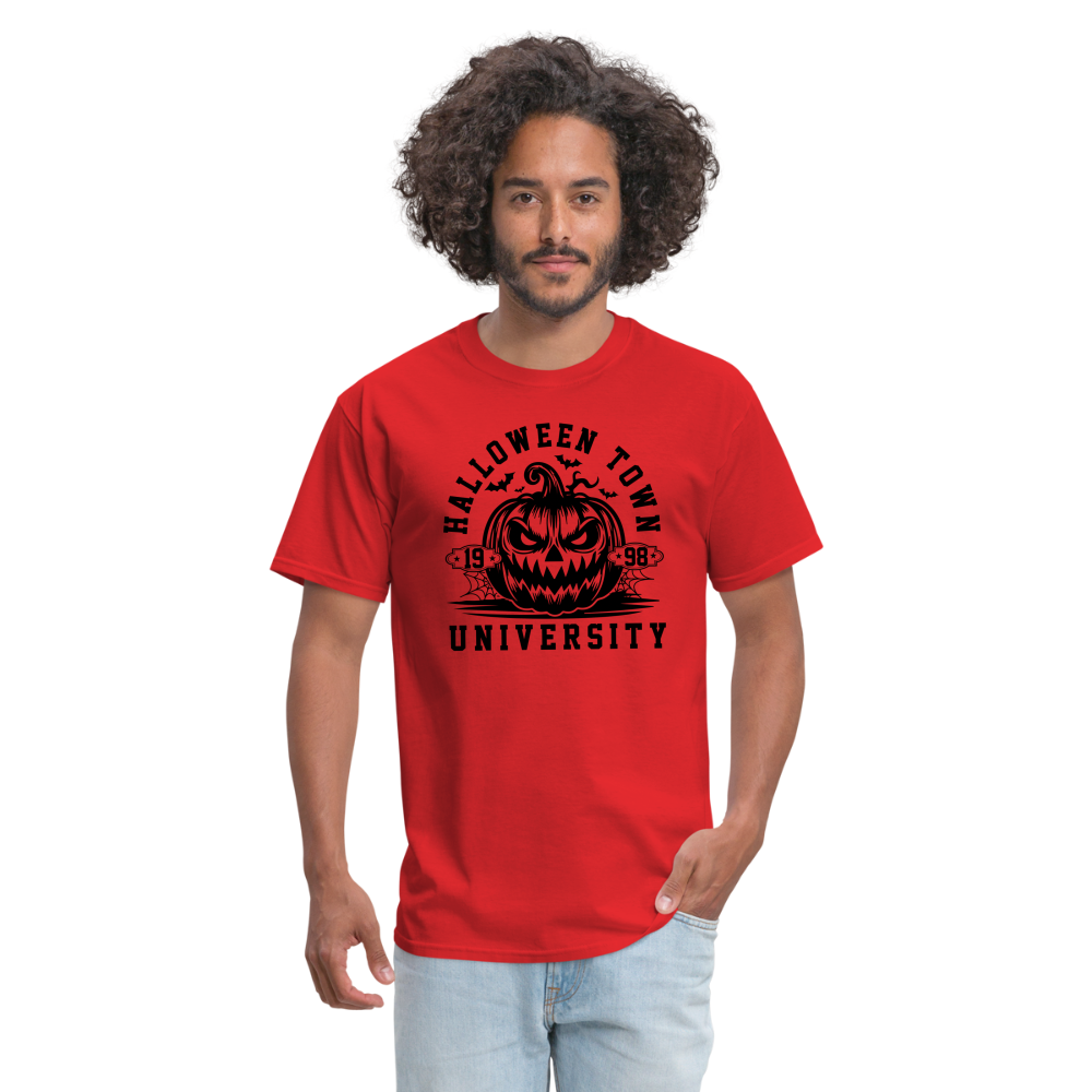 Halloween Town University T-Shirt (Halloween) - red