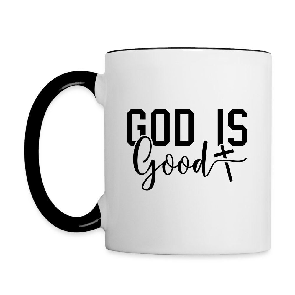 God is Good Coffee Mug - white/black