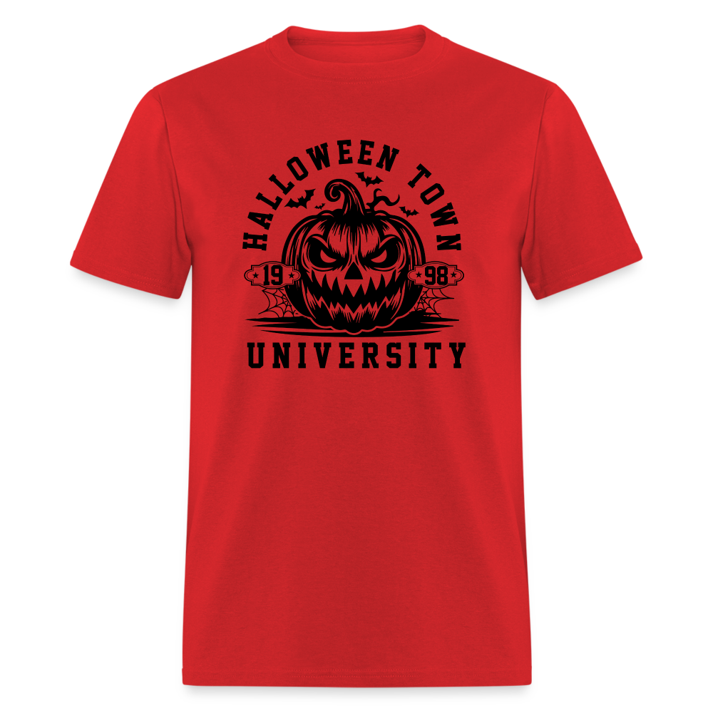 Halloween Town University T-Shirt (Halloween) - red