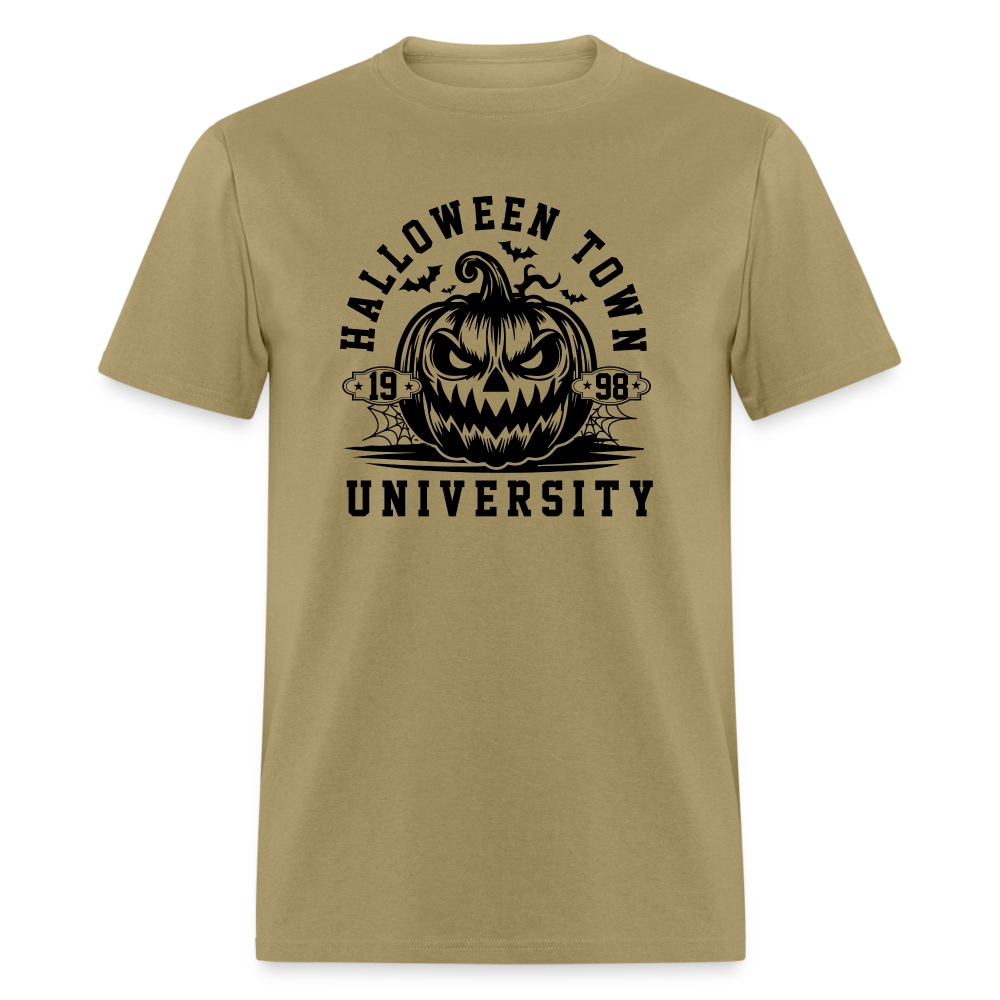 Halloween Town University T-Shirt (Halloween) - khaki