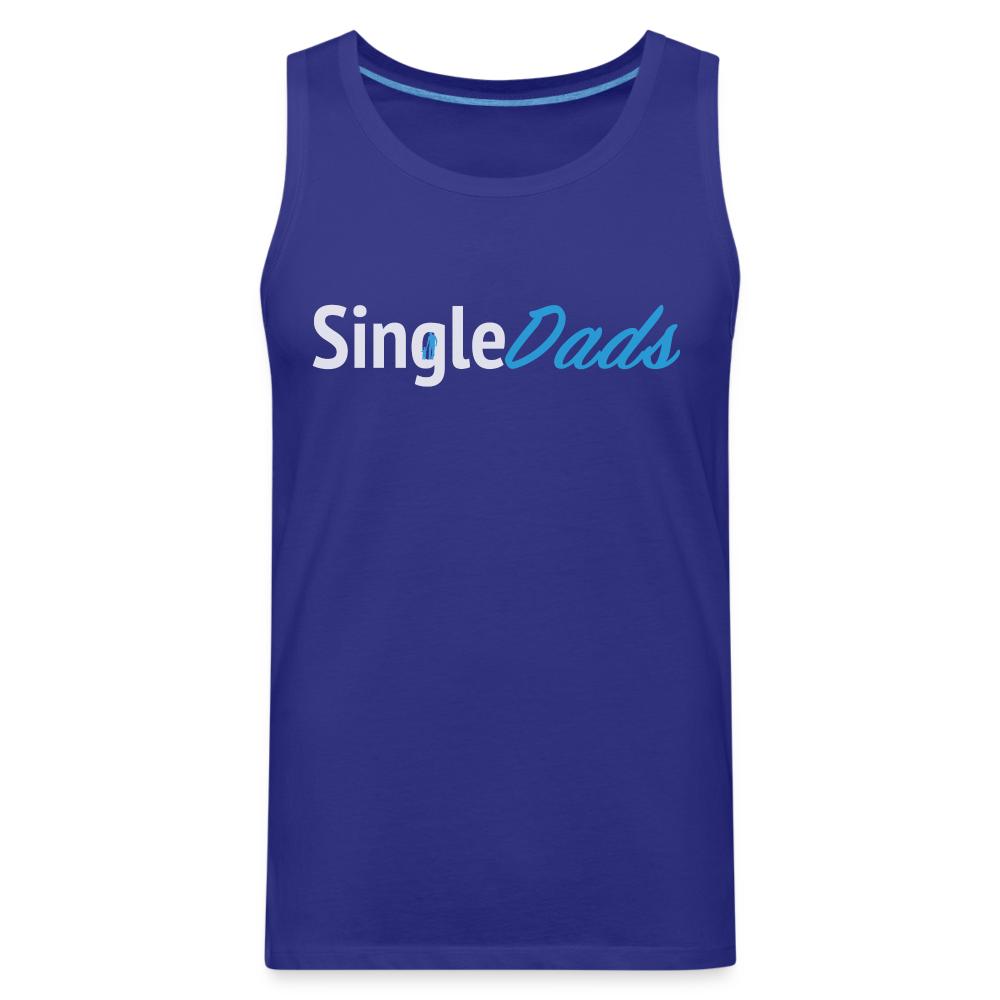 SingleDads Men’s Premium Tank Top - royal blue