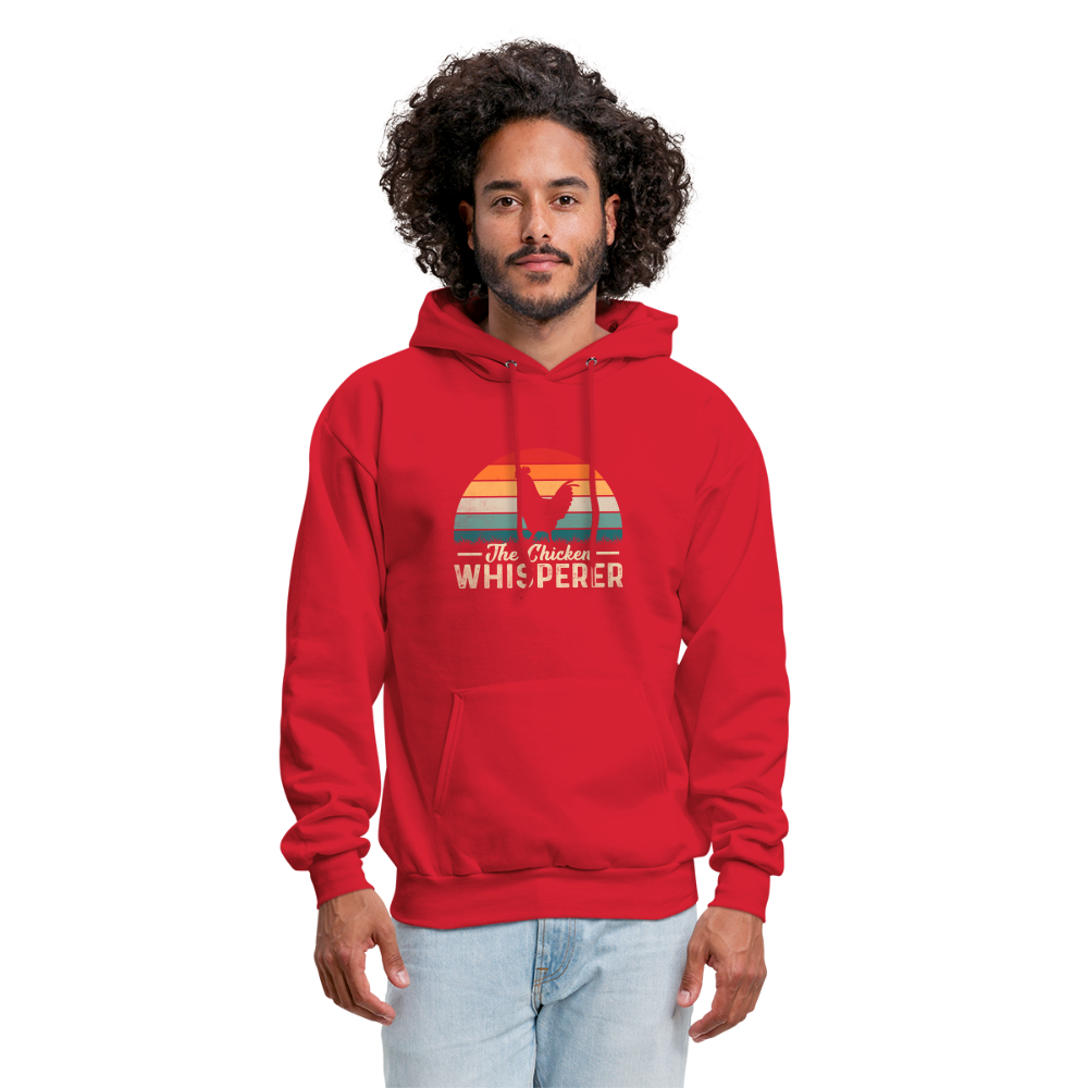 The Chicken Whisperer Hoodie - red