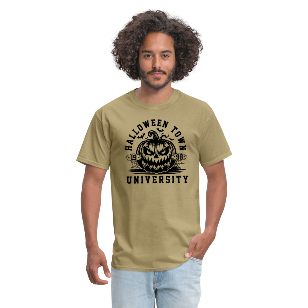 Halloween Town University T-Shirt (Halloween) - khaki