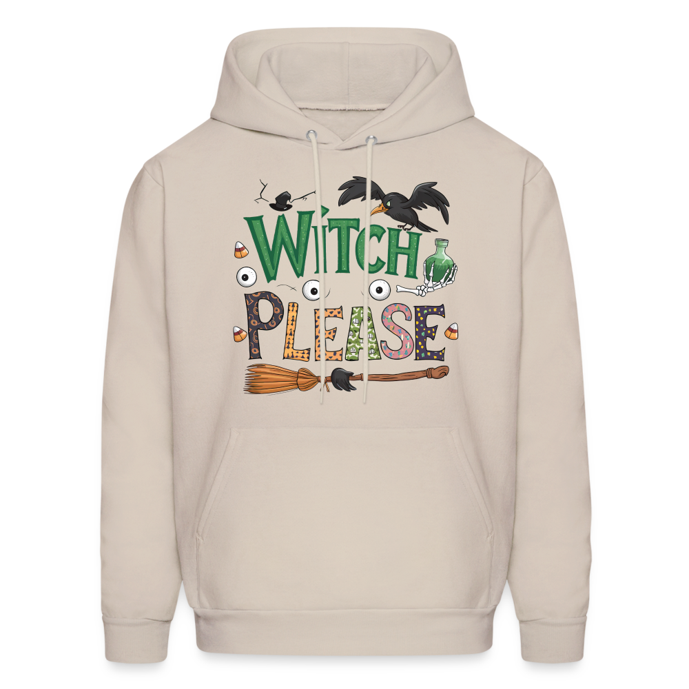 Witch Please Hoodie (Halloween Witch) - Sand