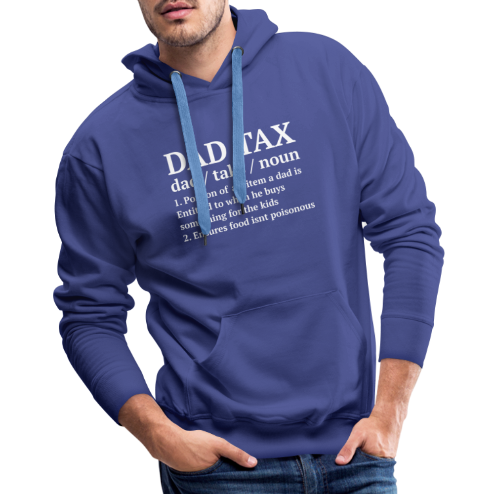 Definition of the Dad Tax Premium Hoodie - royal blue