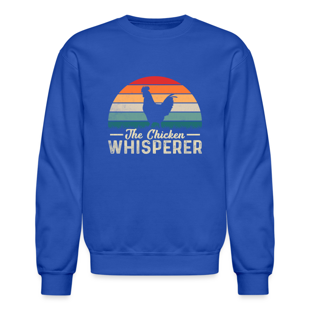 The Chicken Whisperer Sweatshirt - royal blue