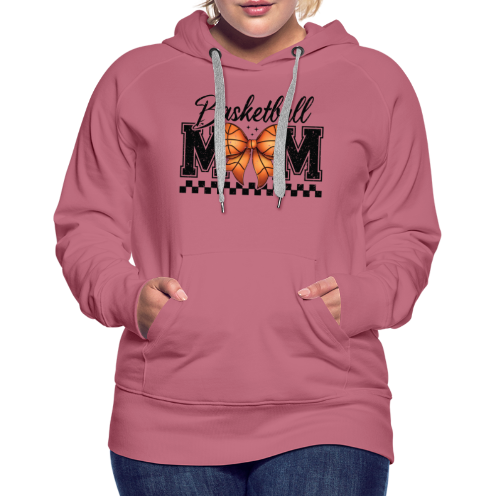 Basketball Mom Premium Hoodie - mauve