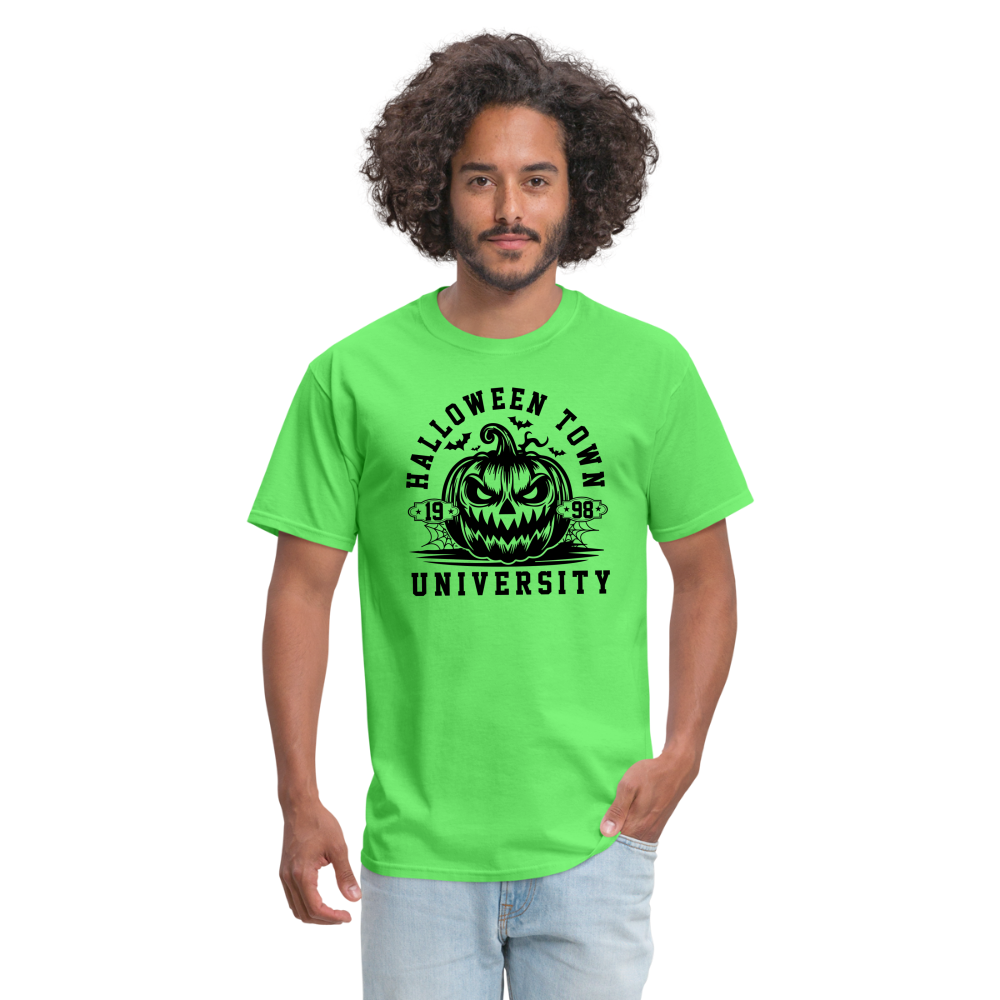 Halloween Town University T-Shirt (Halloween) - kiwi