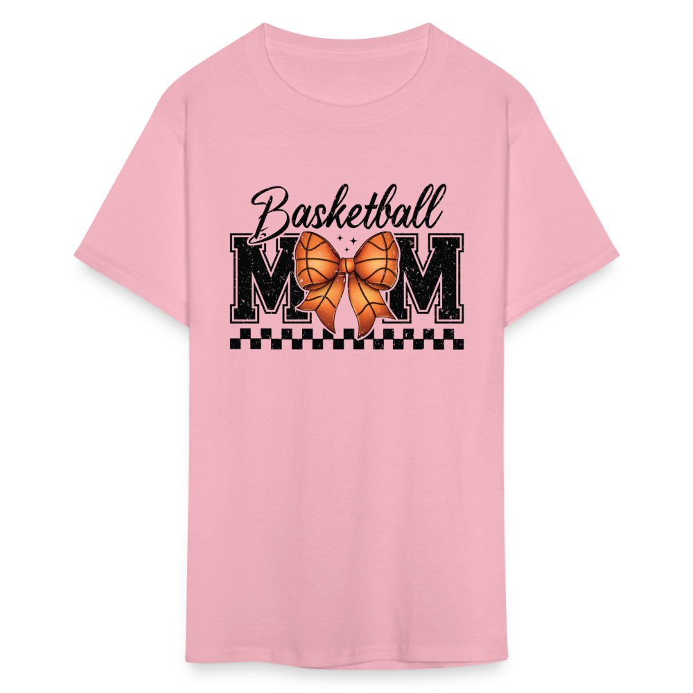 Basketball Mom T-Shirt - pink