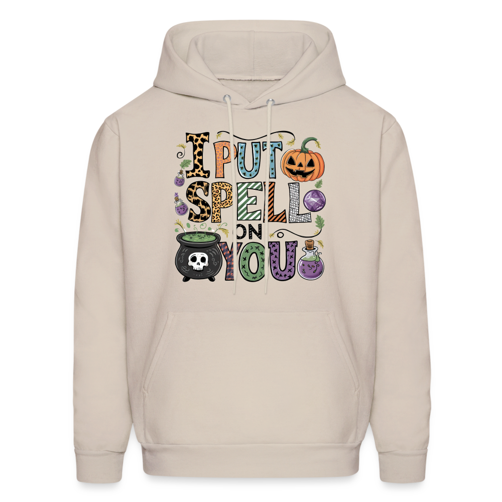 I Put Spell On You Hoodie (Halloween Witch) - Sand