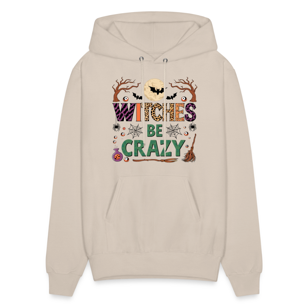 Witches Be Crazy Hoodie (Halloween Witch) - Sand