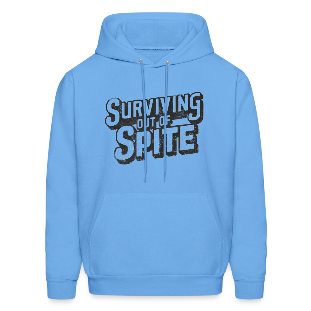 Surviving Out Of Spite Hoodie - carolina blue