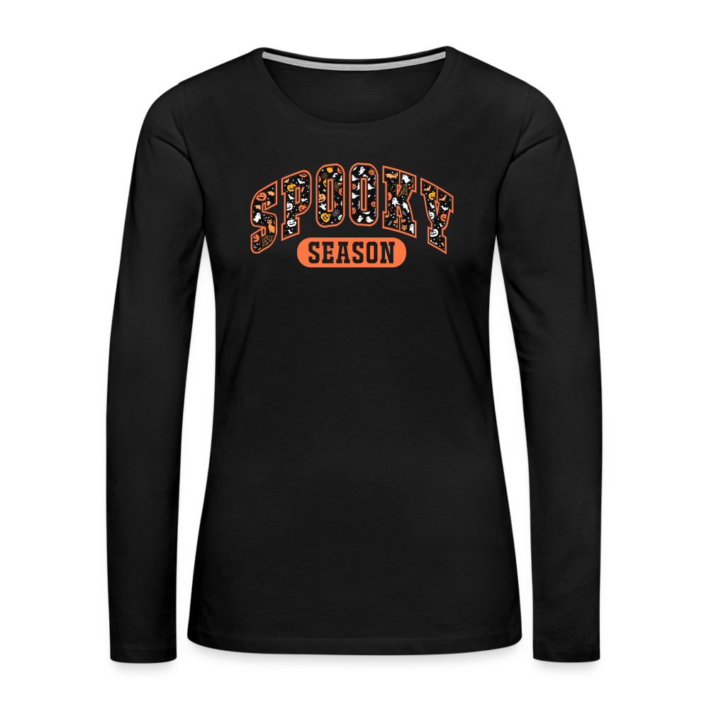 Spooky Season Premium Long Sleeve T-Shirt - black