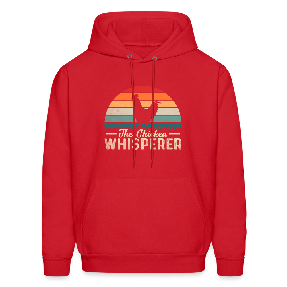 The Chicken Whisperer Hoodie - red