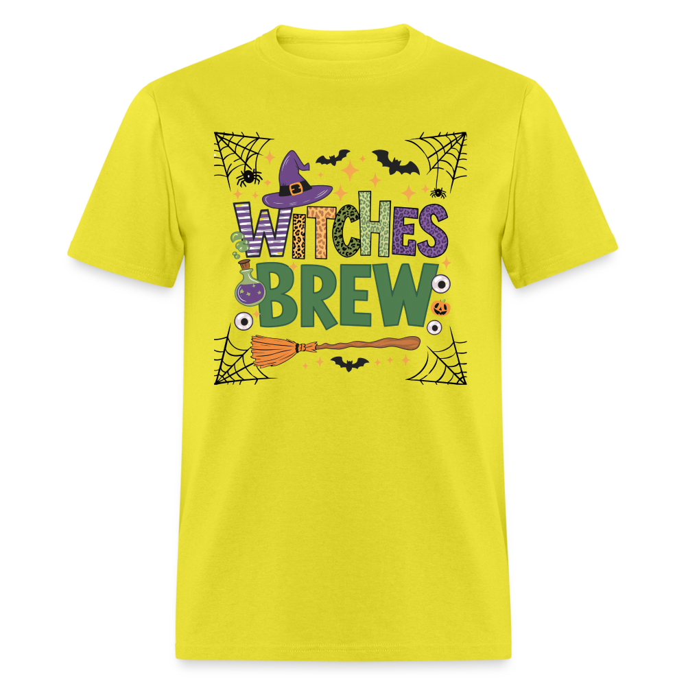 Witches Brew T-Shirt (Halloween Witch) - yellow