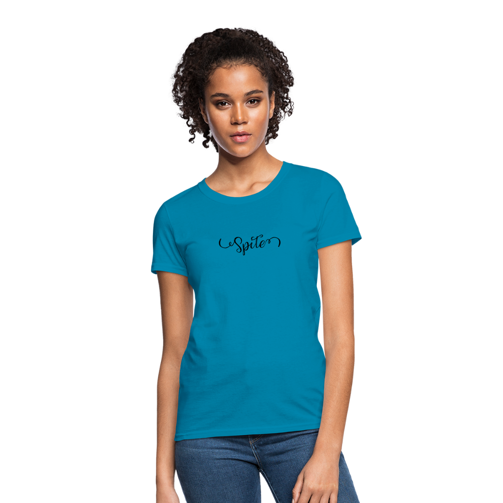 Spite Women's T-Shirt - turquoise