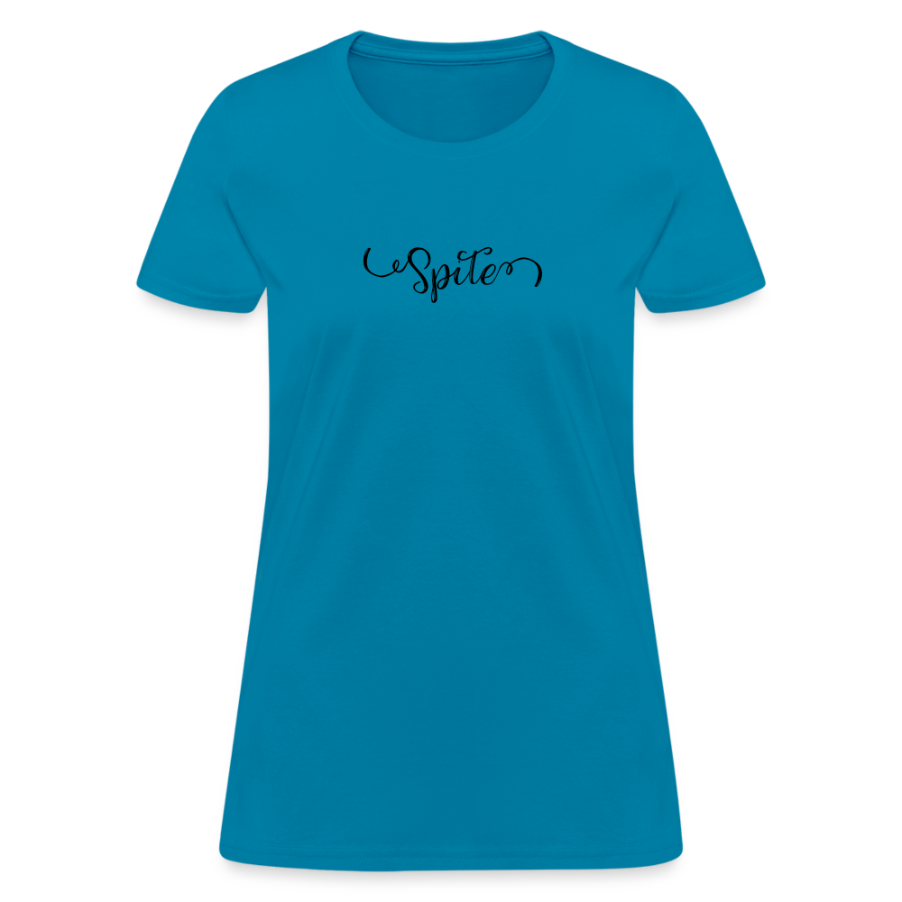 Spite Women's T-Shirt - turquoise