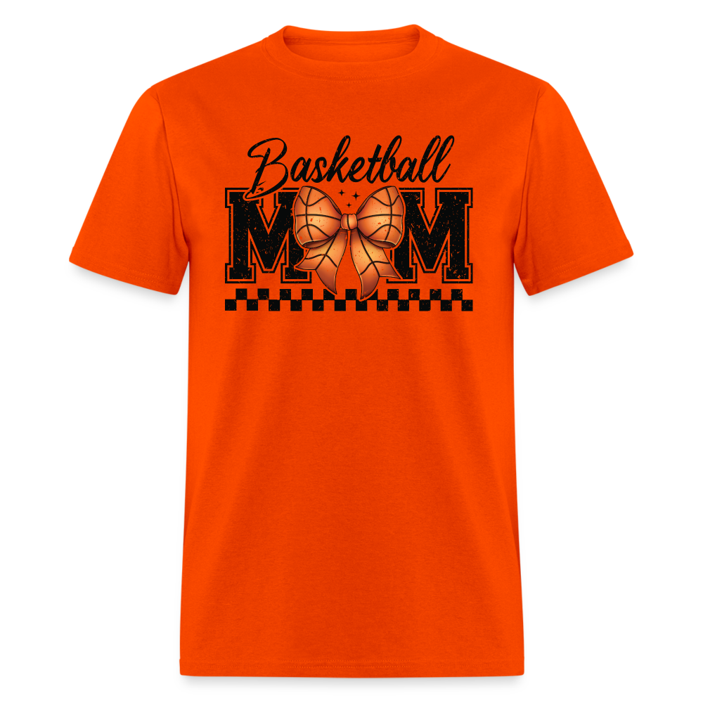 Basketball Mom T-Shirt - orange