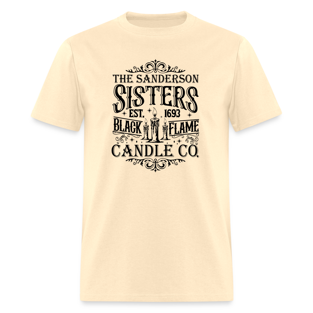 The Sanderson Sisters Black Flame Candle Co T-Shirt - natural