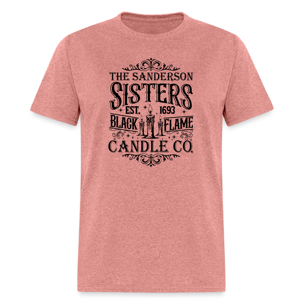 The Sanderson Sisters Black Flame Candle Co T-Shirt - heather mauve