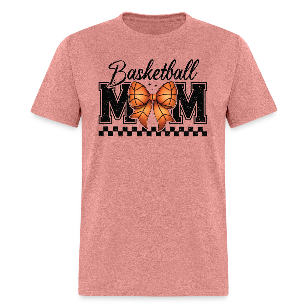 Basketball Mom T-Shirt - heather mauve