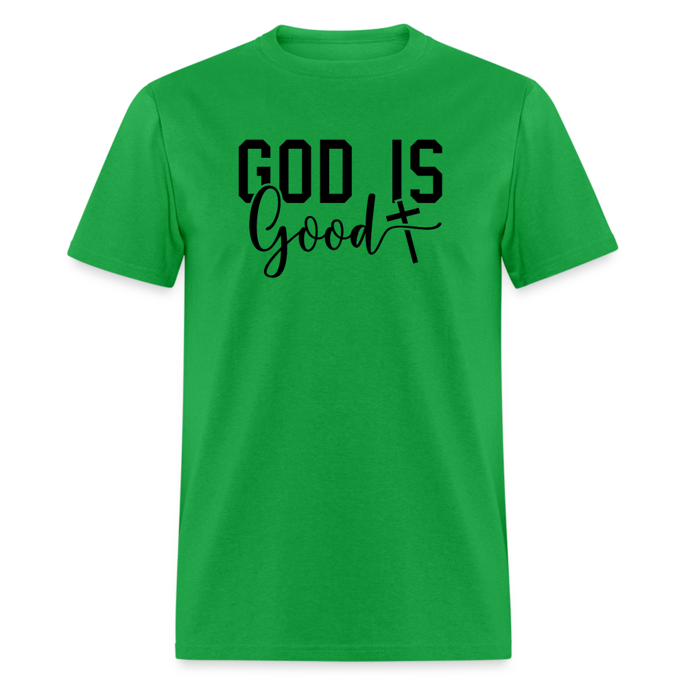 God is Good T-Shirt - bright green