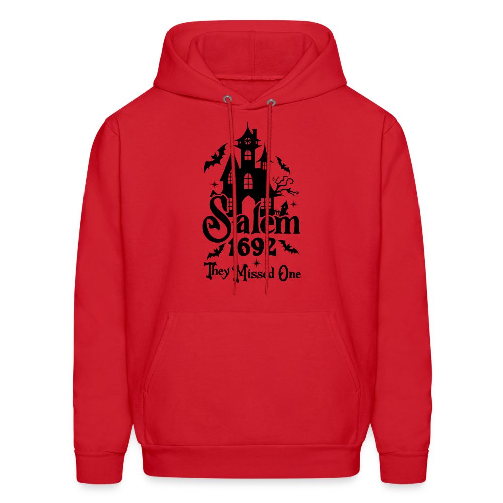 Salem 1692 - They Missed One Hoodie (Halloween Witch) - red