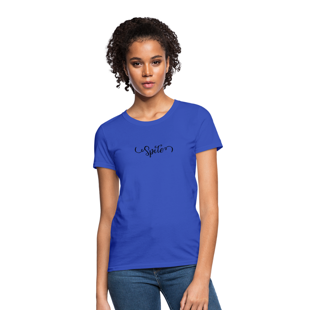 Spite Women's T-Shirt - royal blue