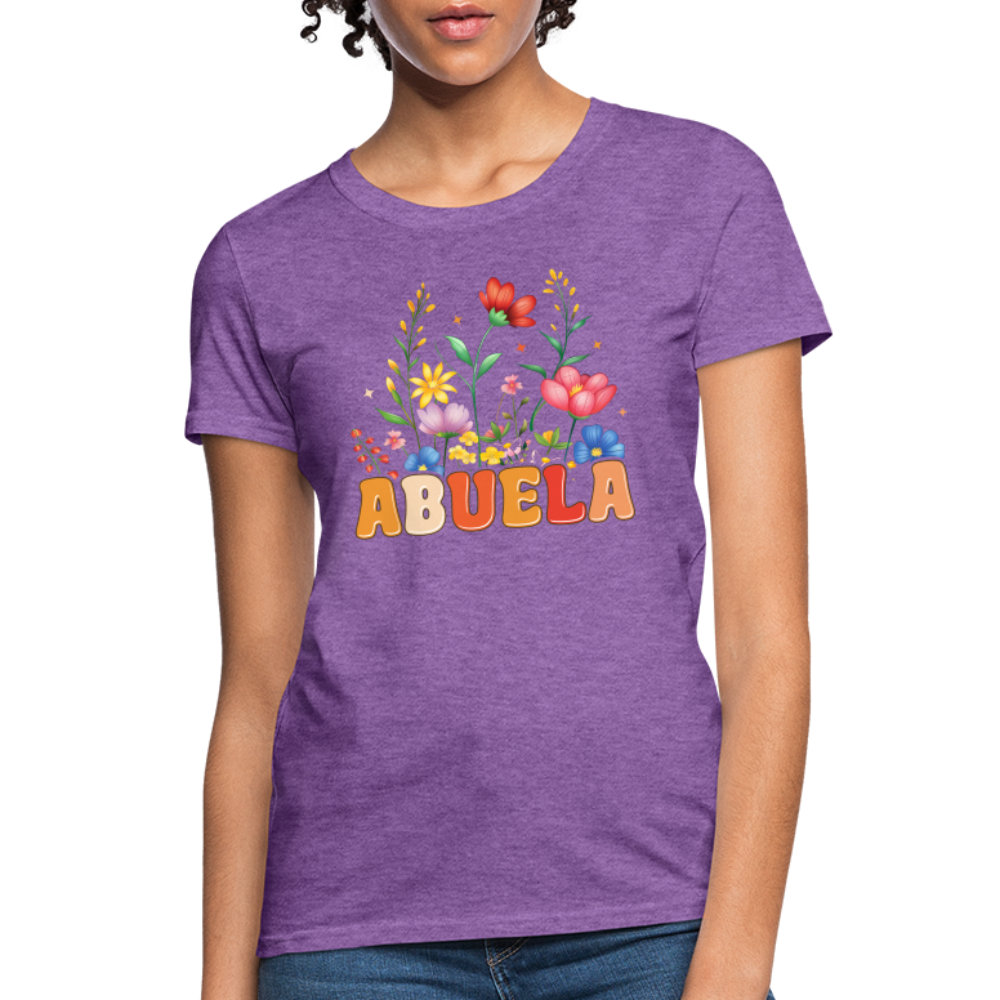 Abuela Women's T-Shirt - purple heather